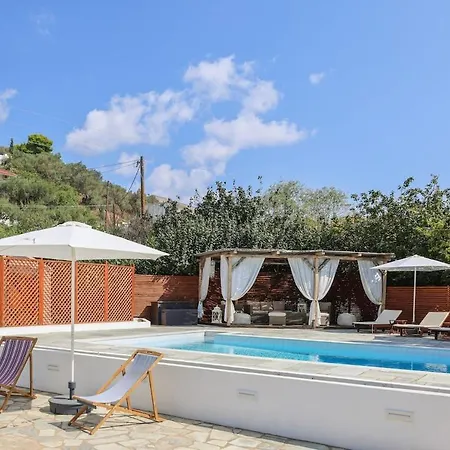Villa Beachside Causton With Private Pool Skiathos stad